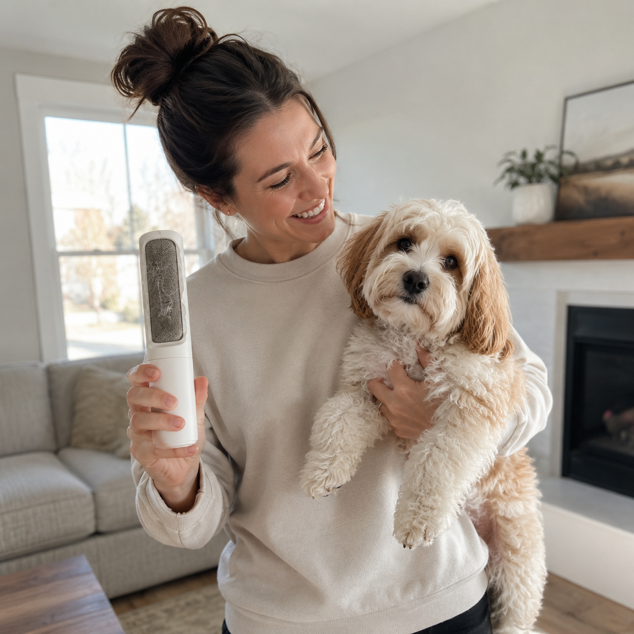 FurAway™ Self-Cleaning Pet Hair Remover