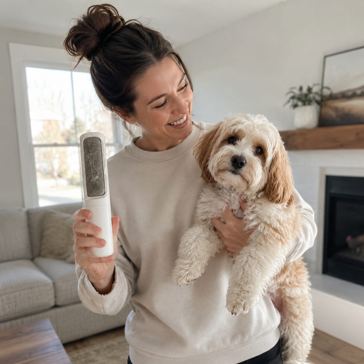 FurAway™ Self-Cleaning Pet Hair Remover